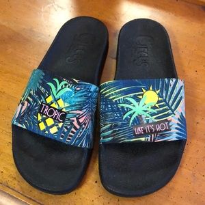 Women’s Tropical Slides